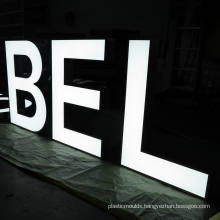 DINGYISIGN Custom Made 3D Channel Letter Lighted Outdoor Large Led Letters Sign For Building